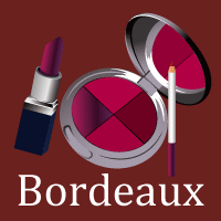 ボルドーメイク